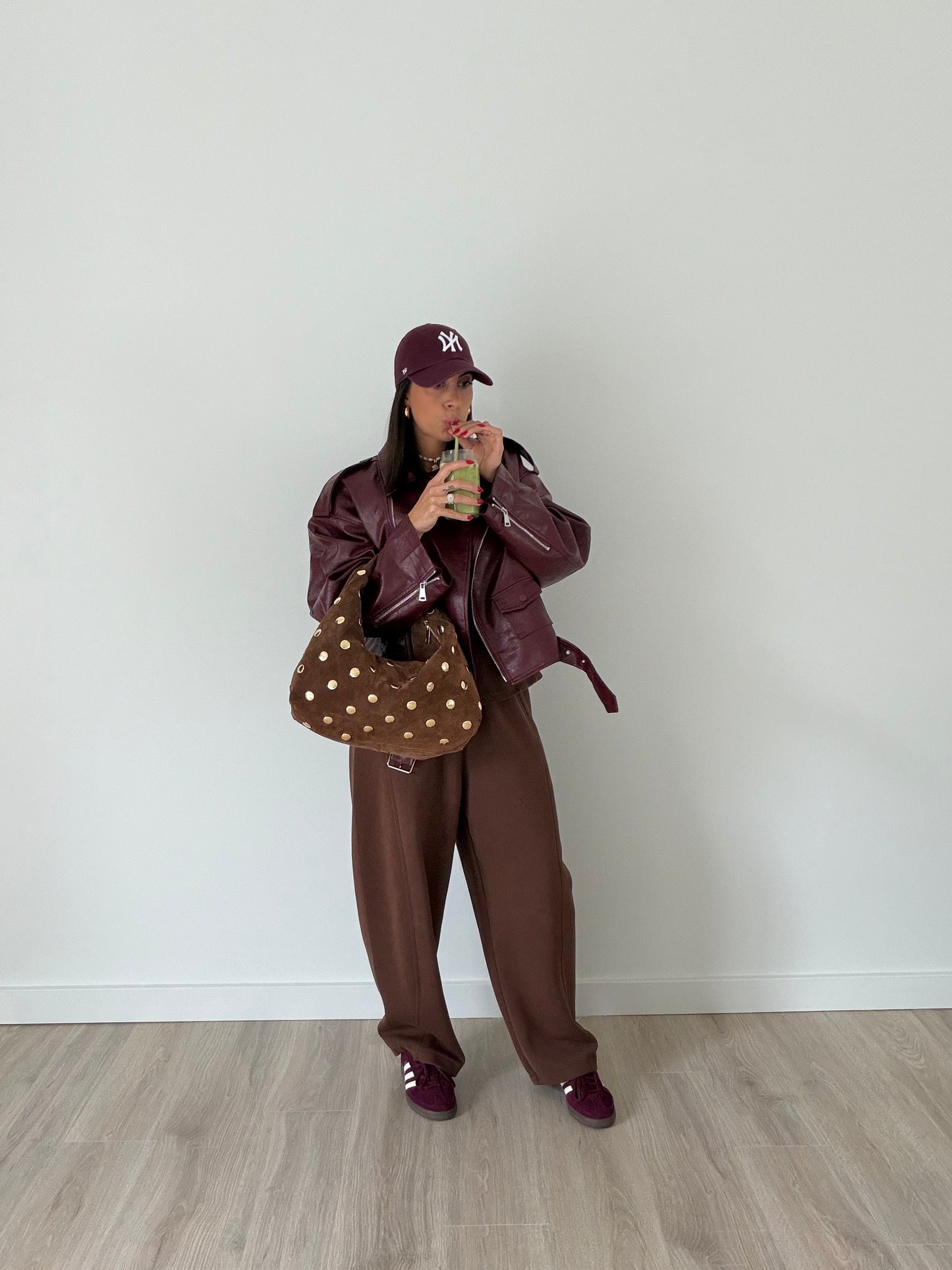 Olivia Sweat set - CHOCO