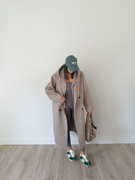 Elena Oversized Wool Coat